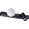 Ideal Lux - LED nástenné svietidlo BINOMIO 2xLED/3W/230V CRI 90 čierne